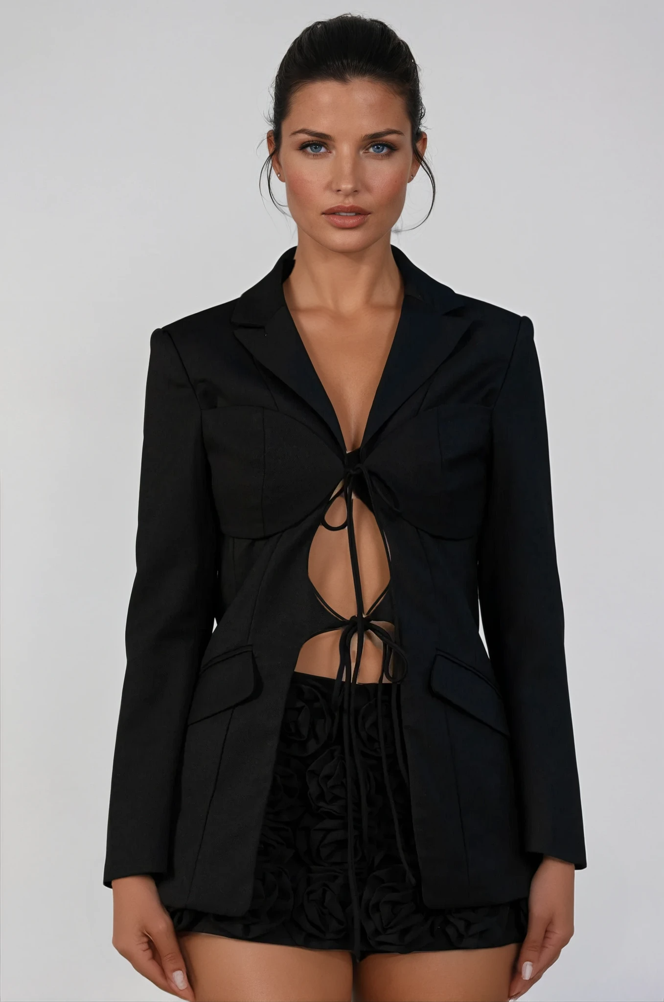 Tie-Up Blazer