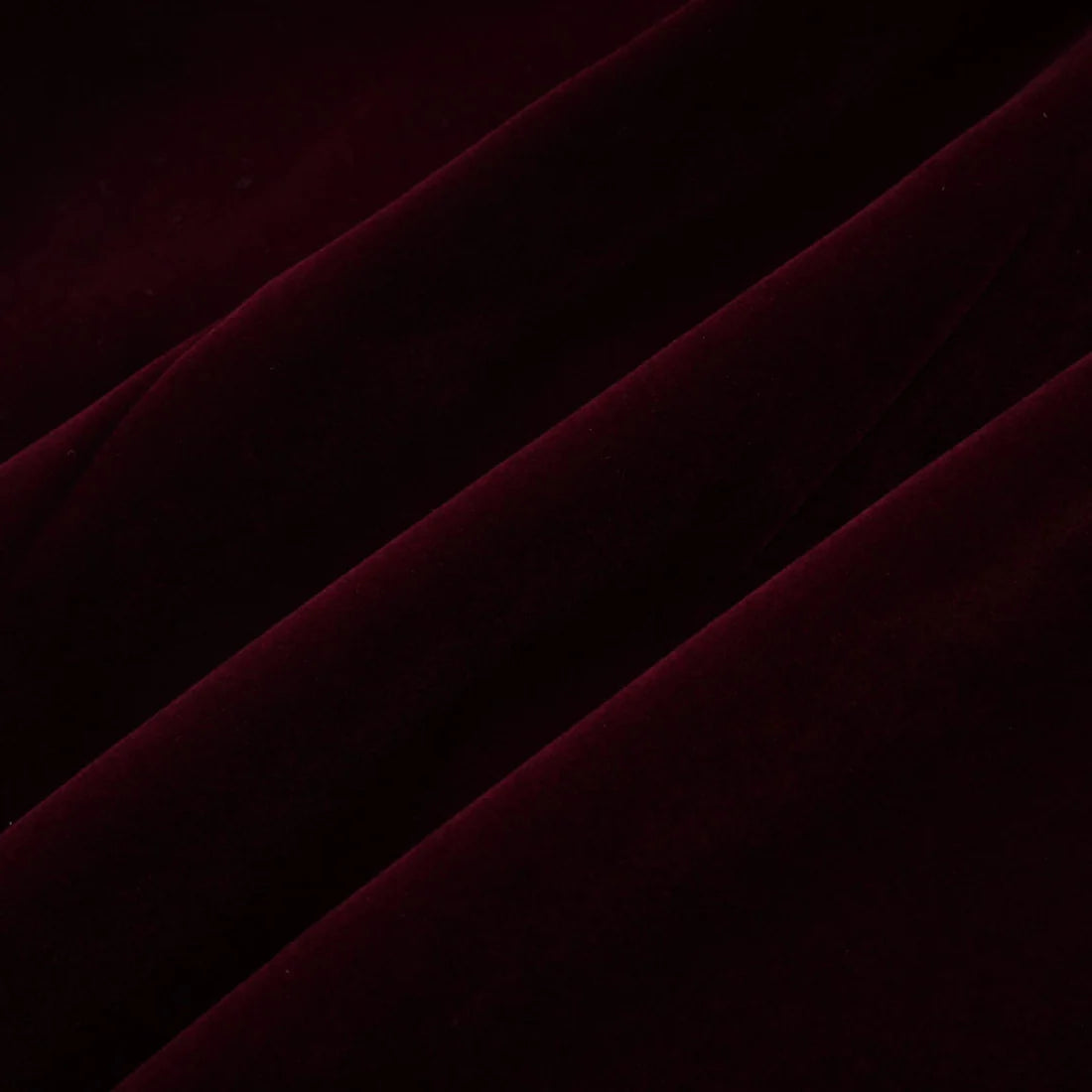 Elegant burgundy velvet petal dress