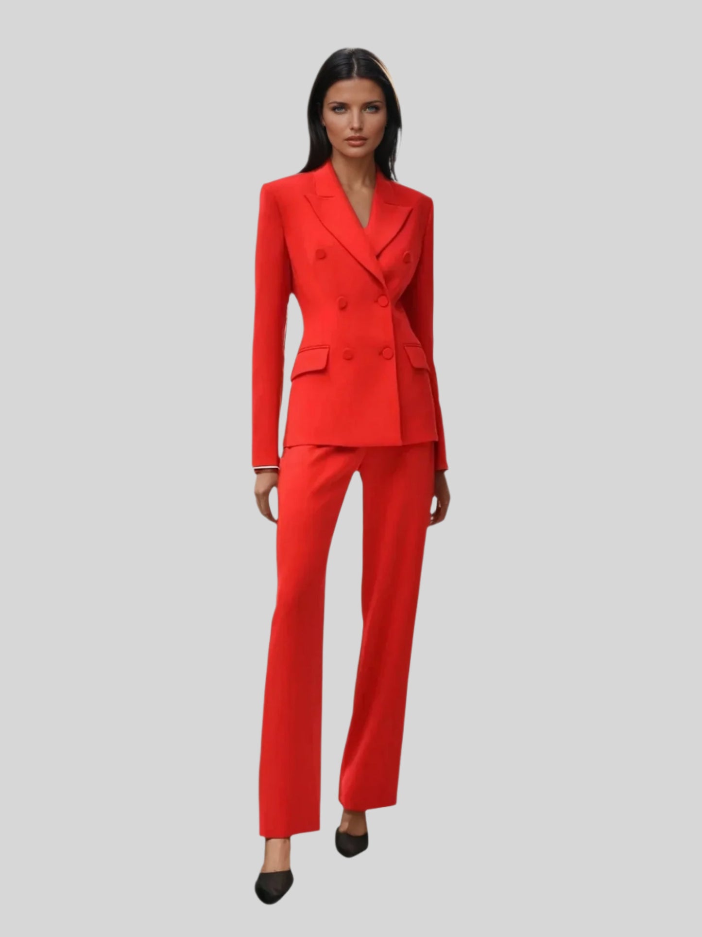 Vienna fringe backless blazer