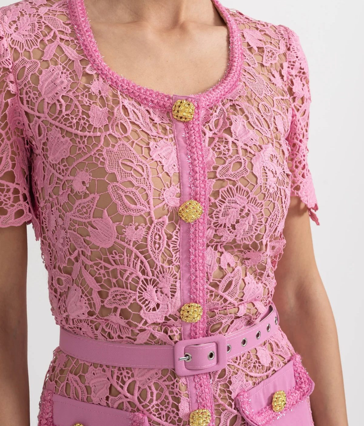 Rose Exquisite – The Lace Empress Midi Dress
