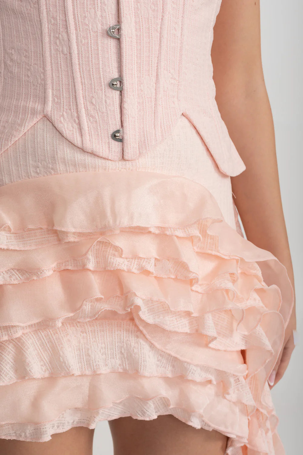 The Dreamy Bodice Fantasy Pink Mini Dress